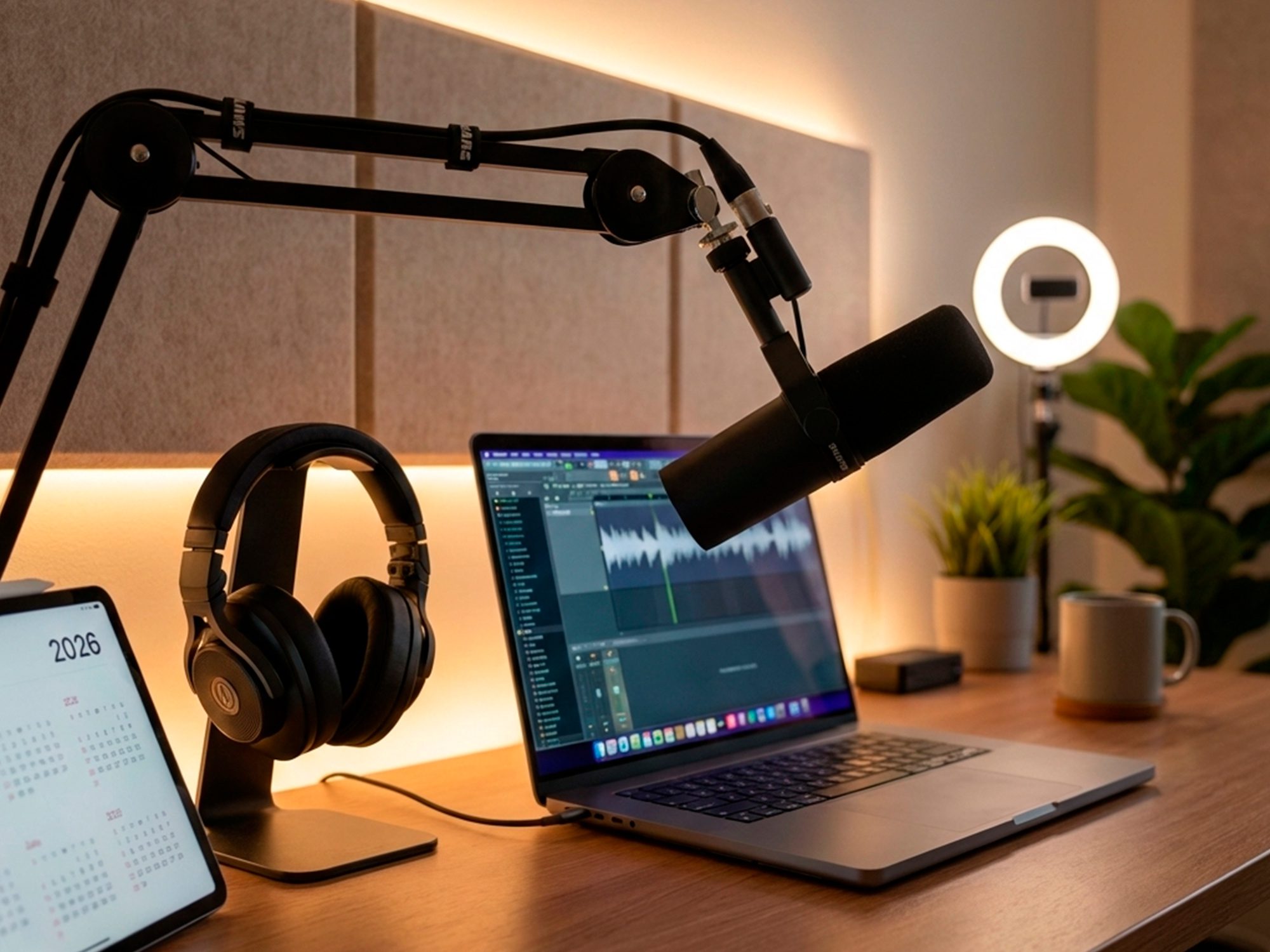 Cómo crear un podcast desde cero: Guía definitiva 2026